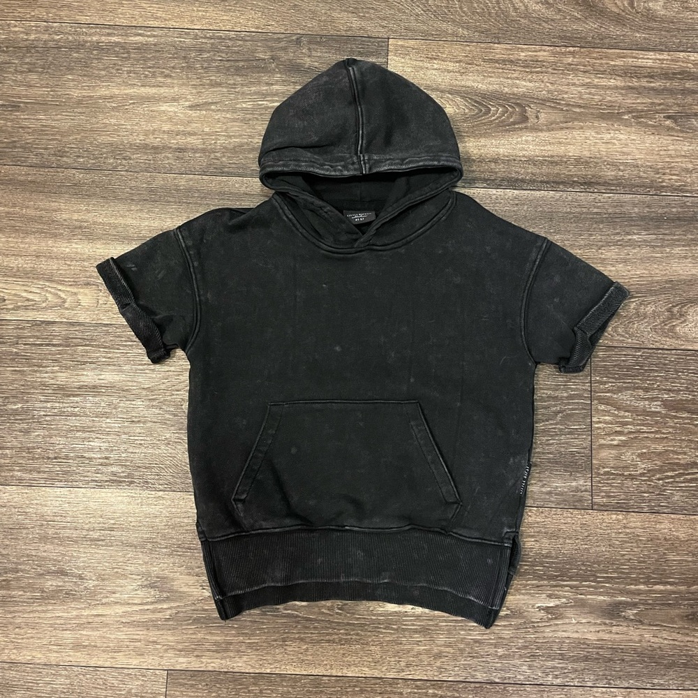 Little Bipsy- Acid Wash hooded pullover 4T-5T